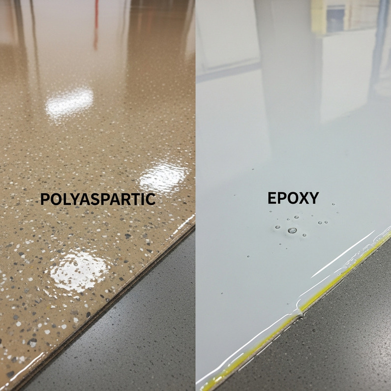 Polyaspartic vs Epoxy Floor Coating Which One Is Actually Right for Your Floor